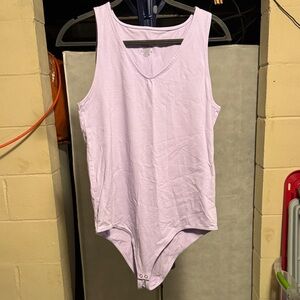 Torrid Light Purple Sleeveless Bodysuit
